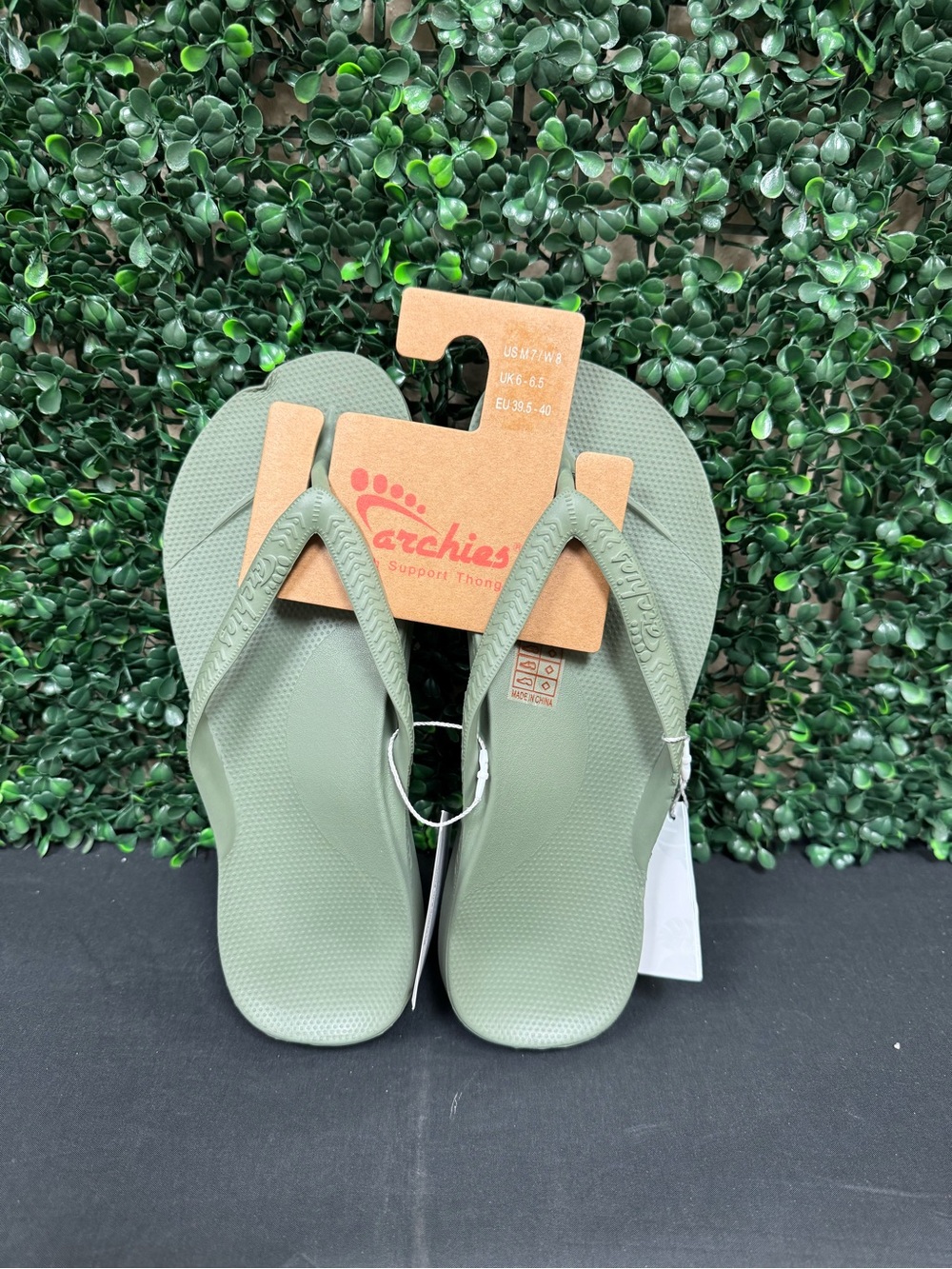 Archies Arch Support Flip Flops - Men’s 7/Women’s 8